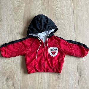 Vintage Chicago Bulls baby windbreaker